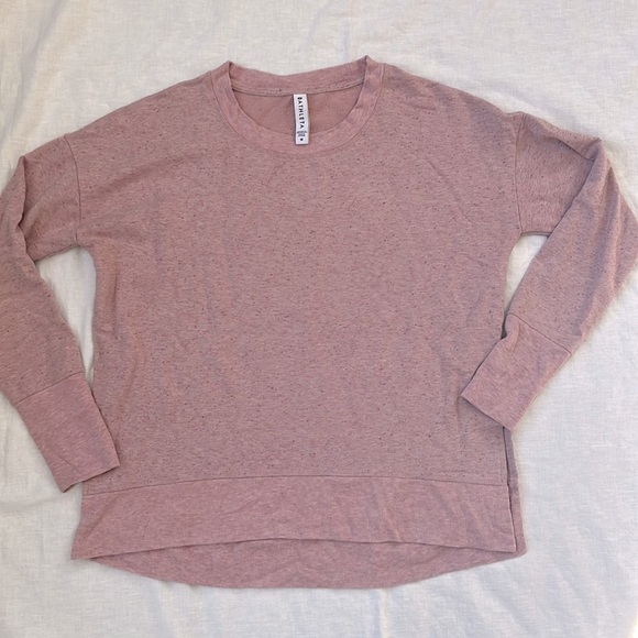 Athleta Balance Pullover Crew Neck Sweater Pink size Medium - Picture 2 of 11